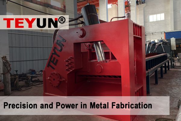 آلة قصّ تايجر: الدقة والقوة في تصنيع المعادن
