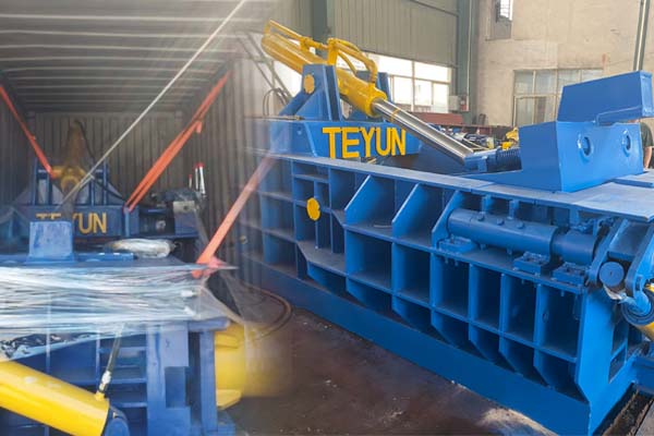 Teyun Metal Baler will ship to Panama  Syria  and Germany
